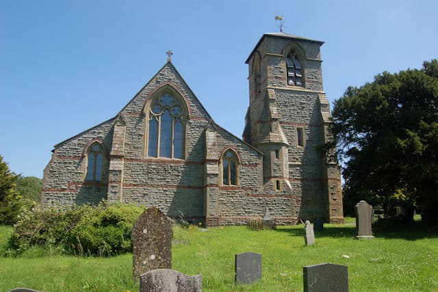 Church of St Michael and All Angels in Welshpool, Powys