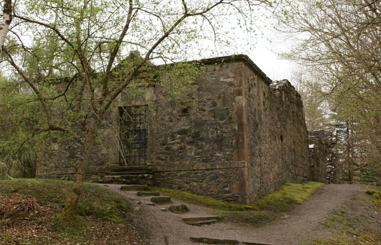 Dunstaffnage Chapel in Oban, Argyll and Bute