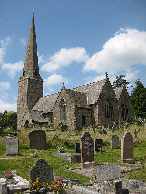 Church of St Giles in Goodrich, Gloucestershire