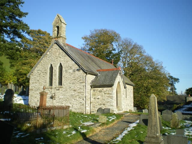 St Garmon's Church in Llanrhaeadr-ym-Mochnant, Powys