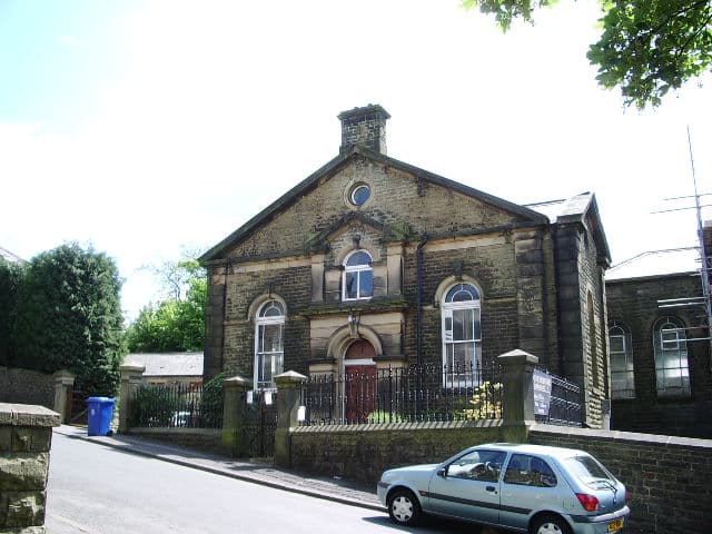 Rakefoot Methodist Church in Rossendale, Lancashire