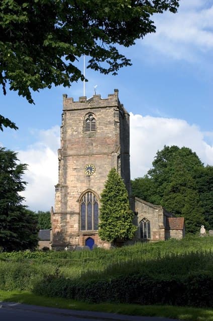 Church of St John the Baptist in Brinklow, Warwickshire