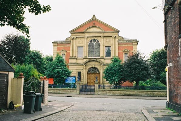 Spotland Methodist Church in Rochdale, Greater Manchester