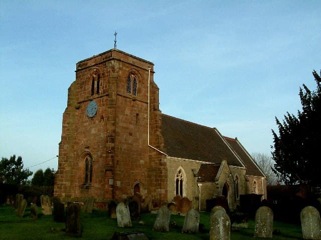 Church of St Giles in Nether Whitacre, Warwickshire