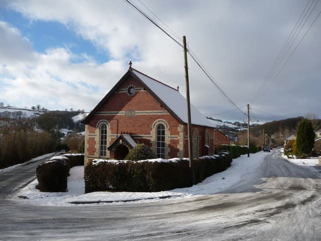 Seion Welsh Independent Chapel in Llanrhaeadr-ym-Mochnant, Powys