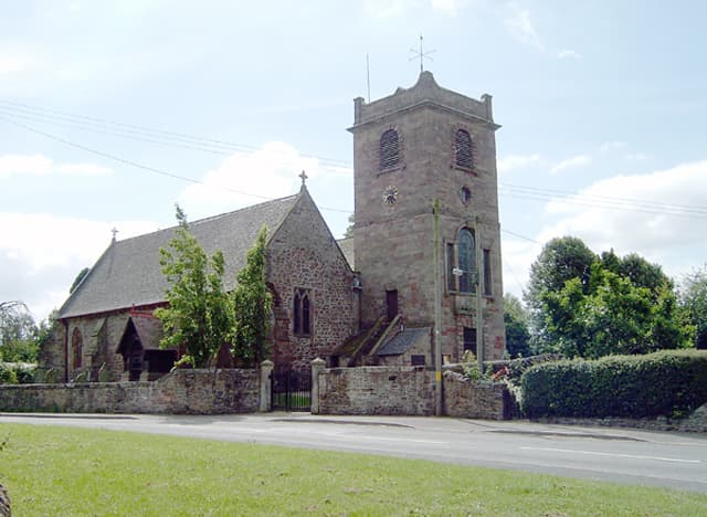 Church of St Mary in Westbury, Shropshire