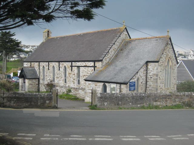 St Michael Mission Church in Perranzabuloe, Cornwall