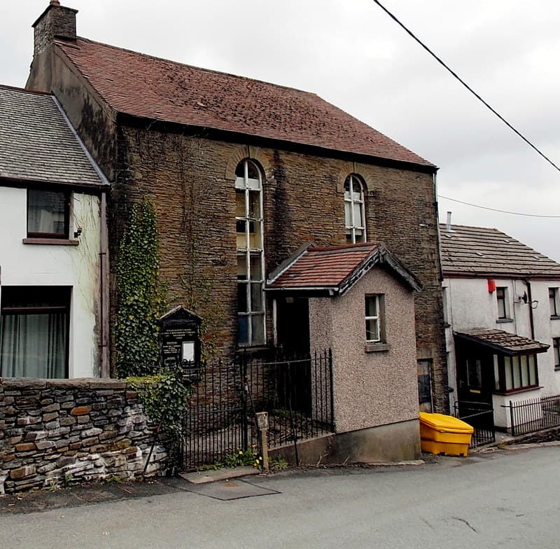 Horeb Baptist Church in Gelligaer, Caerphilly