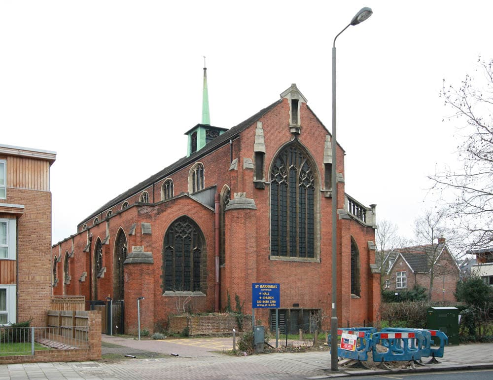 St Barnabas, Southfields in London, Greater London