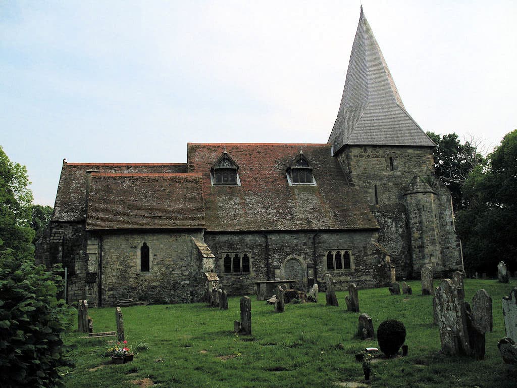 The Parish Church of All Saints in Beckley, East Sussex