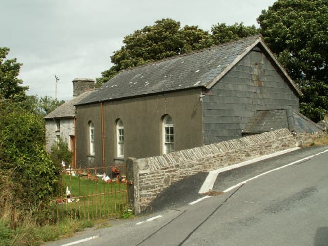 Pant-Glas Calvinistic Methodist Chapel/Sunday School in Penparcau, Ceredigion