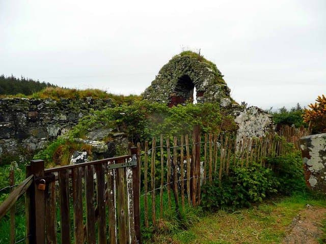 Kilchattan Chapel in Ardminish, Argyll and Bute