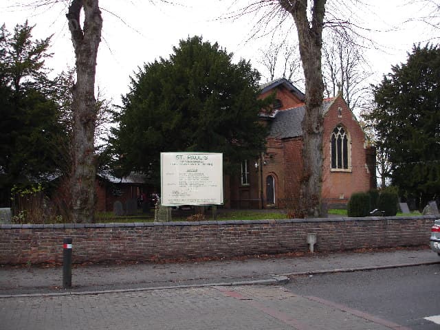 St Paul's Church, Stockingford in Nuneaton, Warwickshire