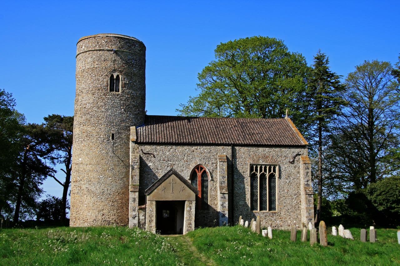 Church of All Saints in Brandon Parva, Coston, Runhall and Welborne, Norfolk