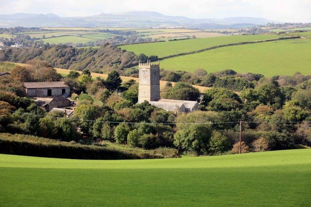 Church of St Willow in Fowey, Cornwall