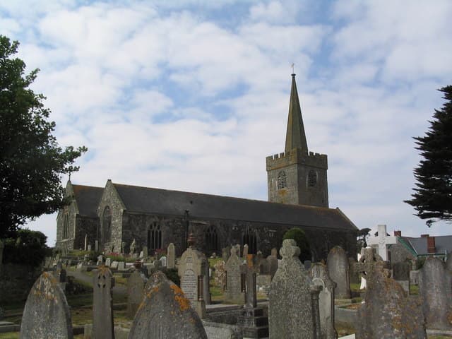 Church of St Akeveranus in St Keverne, Cornwall