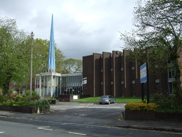 Saint Alkmund's Church in Derby, Derbyshire