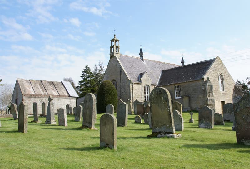 Edrom Church in Chirnside, Scottish Borders