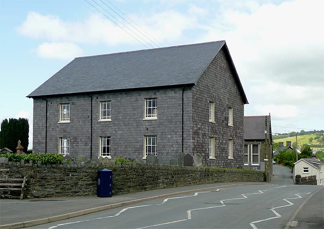 Bwlchgwynt Chapel in Tregaron, Ceredigion