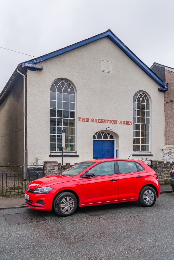 Tabernacle Methodist Chapel in Abergavenny, Monmouthshire