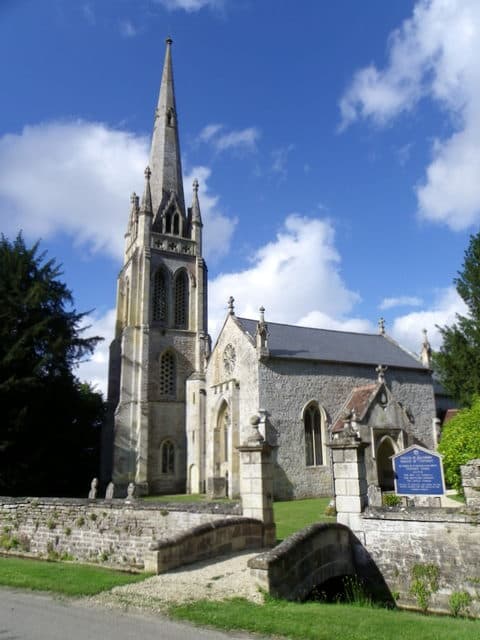 Church of St Michael and All Angels, Teffont Evias in Teffont, Wiltshire