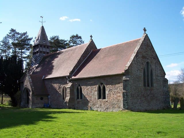 Church of St Luke in Ullingswick, Herefordshire
