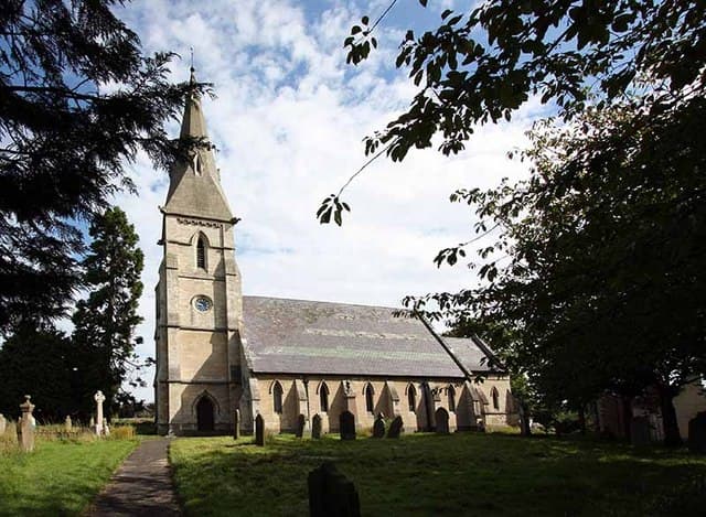 Church of All Saints in Staveley, North Yorkshire