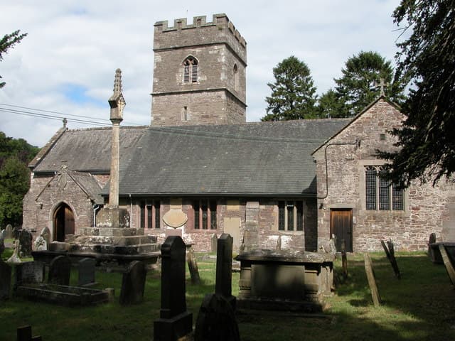 Church of St Teilo, Llantilio Pertholey in Abergavenny, Monmouthshire
