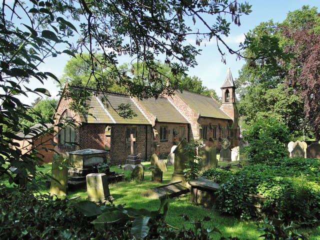 St Luke's Church, Lower Whitley in Whitley, Cheshire
