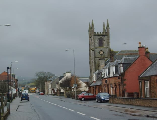 Martyrs Parish Church in New Cumnock, East Ayrshire