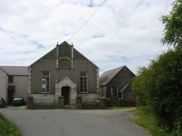 Llanfwrog Chapel in Llanfachraeth, Gwynedd