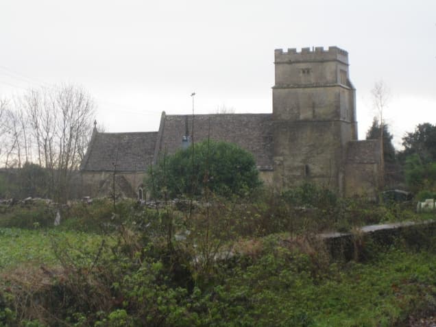 Church of St Mary Magdelene in Old Sodbury, Gloucestershire