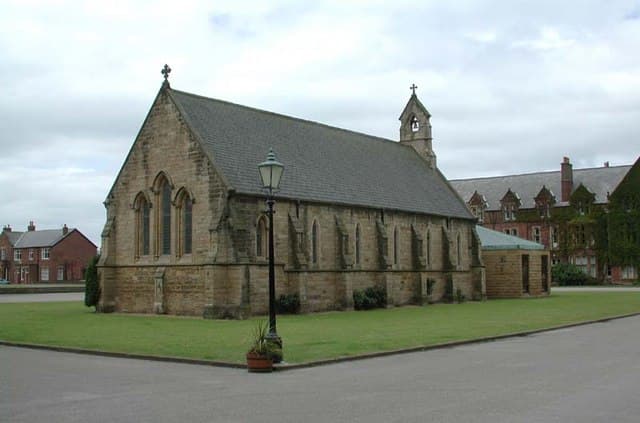 Rossall School Chapel in Fleetwood, Lancashire