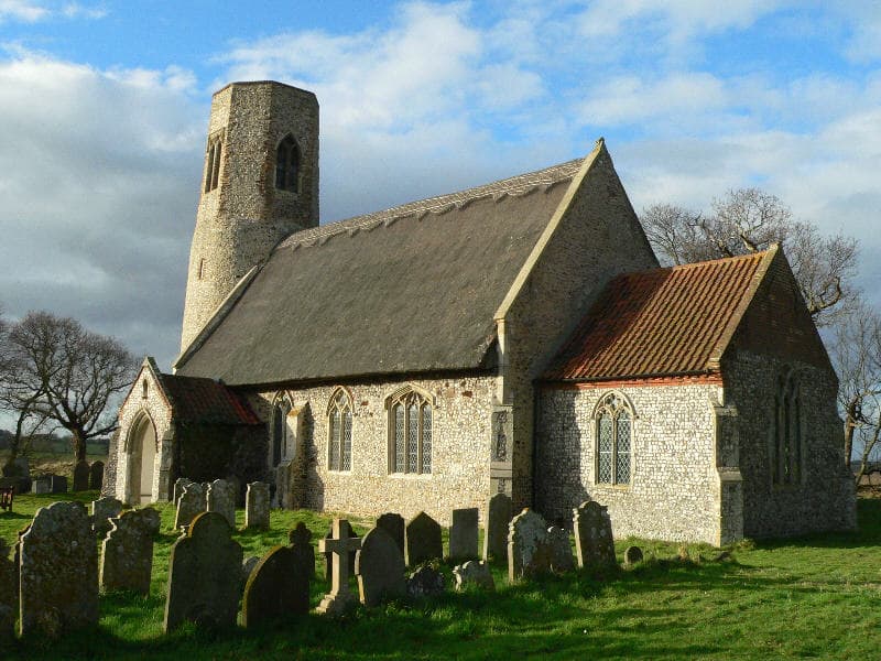 Church of All Saints in Paston, Norfolk