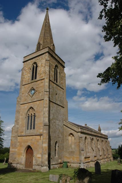 Church of St Michael in Great Wolford, Warwickshire