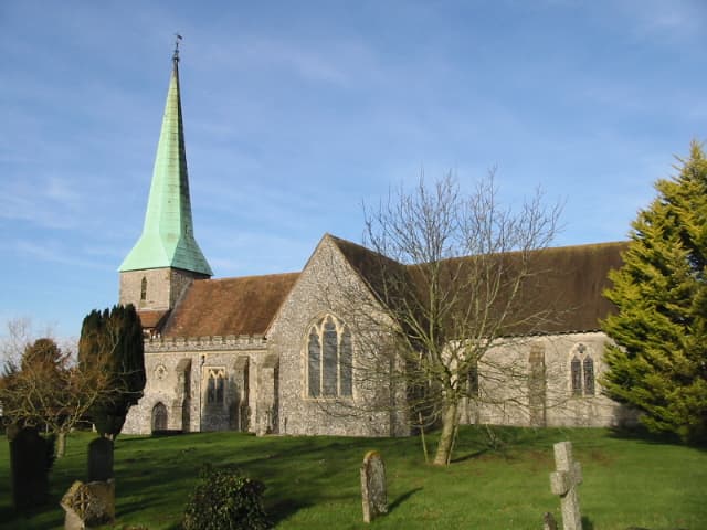 Church of St John the Baptist in Denton, Kent