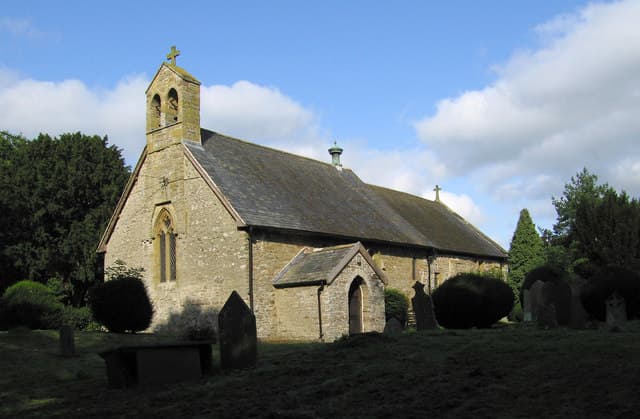 Church of the Holy Trinity in Lydham, Shropshire
