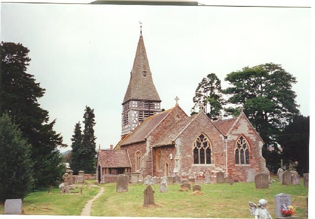 Church of St Mary in Bromsberrow, Herefordshire