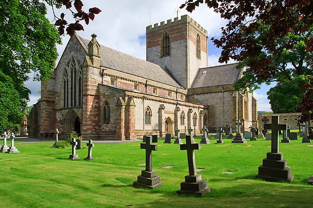 St Asaph Cathedral in St Asaph, Denbighshire