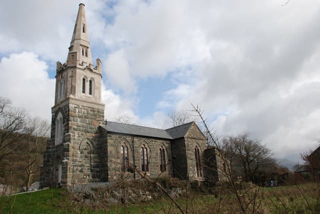 St Mary's Church in Porthmadog, Gwynedd
