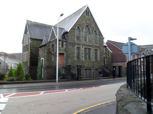 Ystrad English Independent Chapel in Pentre, Rhondda Cynon Taf