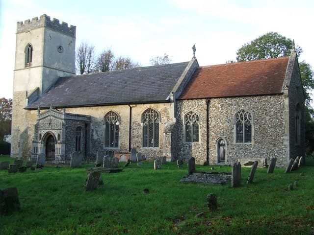 Church of St Bartholomew, Finningham in Cotton, Suffolk