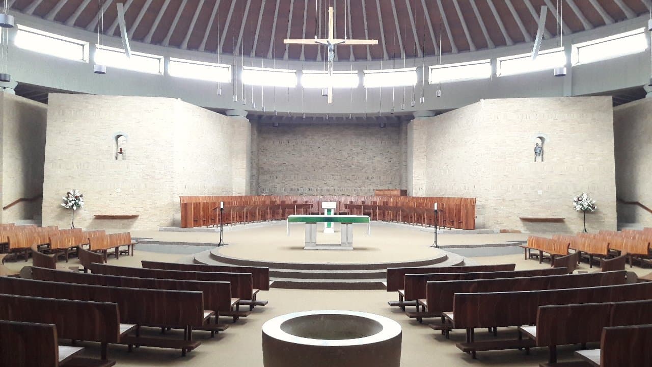 Abbey Church of Our Lady Help of Christians in Crawley, West Sussex
