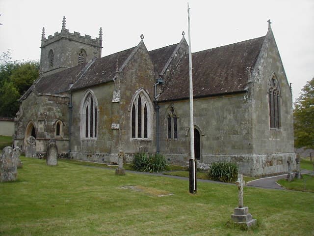 Church of St Mary in Iwerne Courtney or Shroton, Dorset