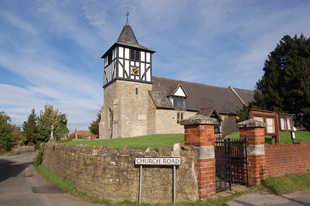 Church of St James in Defford, Worcestershire