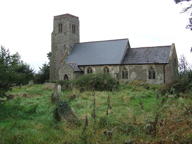 Church of St Lawrence in Ilketshall St Lawrence, Suffolk