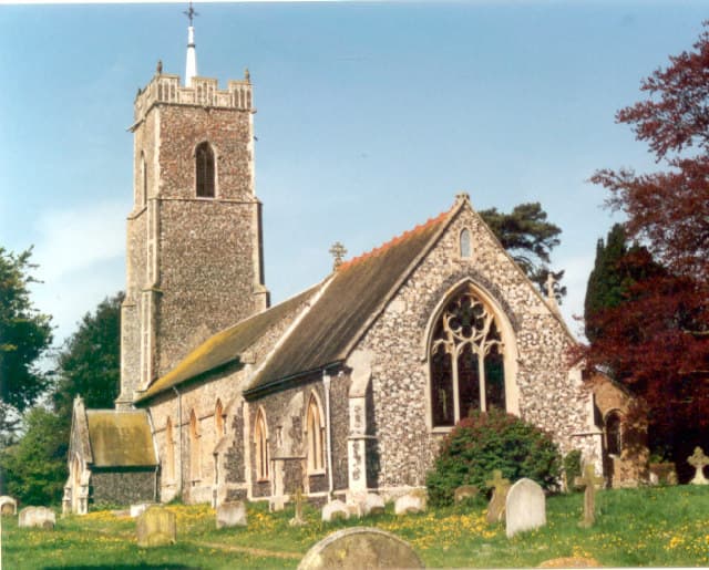 Church of St John the Baptist in Rendlesham, Suffolk