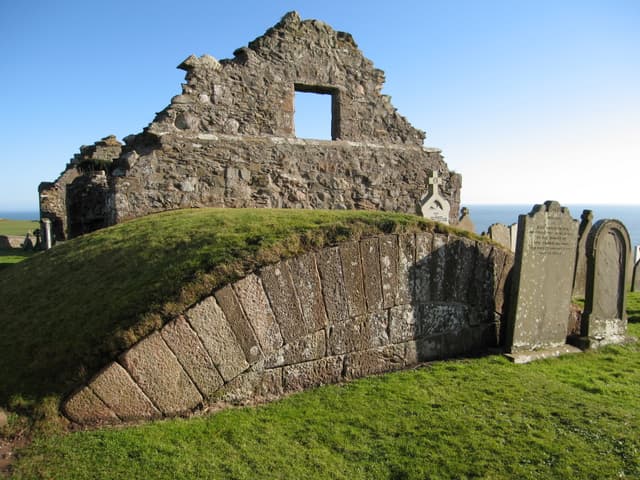 Dead House, Saint Mary's Chapel, Cowie in Stonehaven, Aberdeenshire