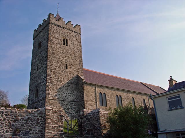 St David's Church in Gilfachreda, Ceredigion
