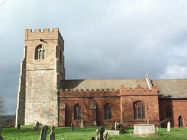 Church of St Chad in Stockton, Shropshire